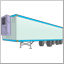 Camion semi-remorque réfrigérant